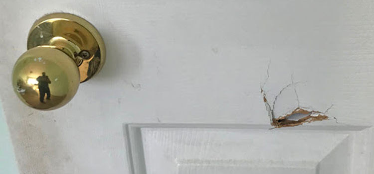 interior door hole repair Los Alamitos